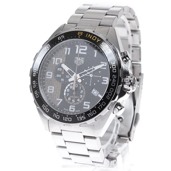 Tag Heuer Other - TAG HEUER FORMULA1 Indy 500 CAZ101AU Chronograph black Dial Quartz Men's_861592